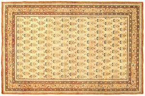 Antique Persian Tabriz Hadji Jalili - Item #  31197 - 6-0 H x 4-2 W -  Circa 1900