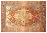 Antique Persian Serapi - Item #  31211 - 14-0 H x 11-0 W -  Circa 1900