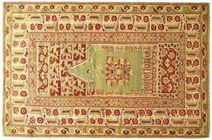 Antique Turkish Ghiordes - Item #  31268 - 7-1 H x 5-0 W -  Circa 1890