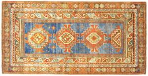 Antique Caucasian Kazak - Item #  31339 - 6-10 H x 3-7 W -  Circa 1920