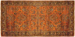 Antique Persian Sarouk - Item #  31345 - 15-5 H x 6-1 W -  Circa 1920