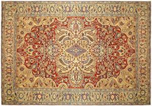 Antique Persian Heriz - Item #  31380 - 12-2 H x 8-4 W -  Circa 1920