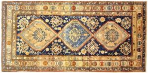 Antique Caucasian Kazak - Item #  31396 - 7-4 H x 3-9 W -  Circa 1910