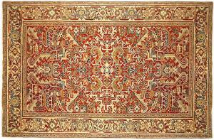 Antique Persian Heriz - Item #  31402 - 10-2 H x 8-0 W -  Circa 1920