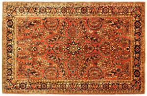 Antique Persian Sarouk - Item #  31412 - 6-4 H x 4-4 W -  Circa 1920