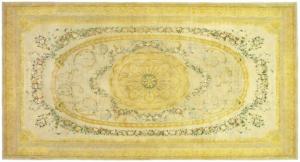 Antique Spanish Savonnerie - Item #  31448 - 27-0 H x 14-7 W -  Circa 1920