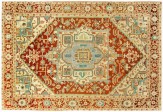 Antique Persian Serapi - Item #  31533 - 11-5 H x 9-8 W -  Circa 1900