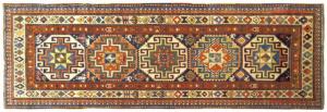 Antique Caucasian Kazak - Item #  31570 - 9-0 H x 3-6 W -  Circa 1900