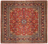 Vintage Persian Kazvin - Item #  31594 - 10-0 H x 10-0 W -  Circa 1940