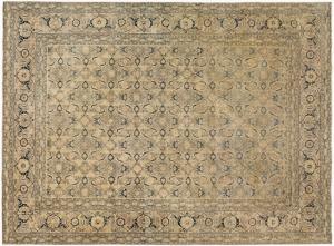 Antique Persian Tabriz - Item #  31613 - 14-3 H x 11-4 W -  Circa 1900