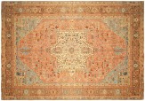 Antique Persian Serapi - Item #  31703 - 18-0 H x 11-2 W -  Circa 1900