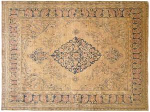 Antique Persian Tabriz - Item #  31852 - 5-10 H x 4-7 W -  Circa 1900