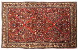 Antique Persian Sarouk - Item #  31892 - 5-0 H x 3-3 W -  Circa 1920