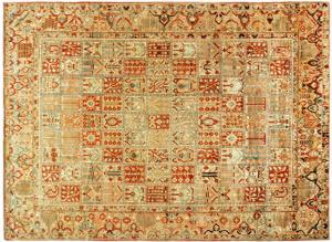 Vintage Persian Baktiari - Item #  31936 - 14-9 H x 12-3 W -  Circa 1930
