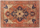 Antique Persian Serapi - Item #  31975 - 16-6 H x 13-1 W -  Circa 1890