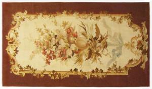 Antique French Aubusson - Item #  31977A - 3-9 H x 7-0 W -  Circa 1880