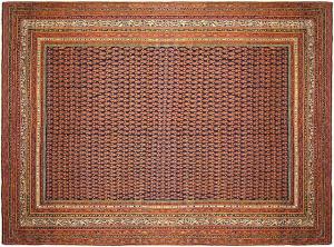 Antique Persian Saraband - Item #  32014 - 10-0 H x 7-9 W -  Circa 1900