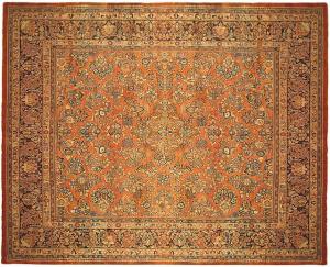 Antique Persian Sarouk - Item #  32041 - 10-2 H x 9-1 W -  Circa 1900