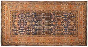 Antique Persian Malayer - Item #  32051 - 10-6 H x 6-7 W -  Circa 1900