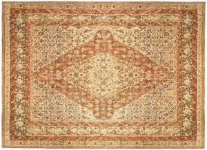 Antique Persian Bibikabad - Item #  32173 - 14-0 H x 12-2 W -  Circa 1890