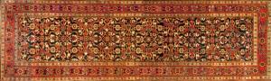 Antique Persian Bidjar - Item #  32211 - 14-8 H x 3-9 W -  Circa 1900