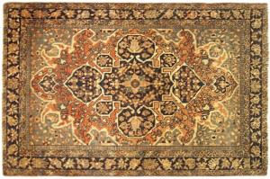 Antique Persian Ferahan Sarouk - Item #  32243 - 3-3 H x 2-9 W -  Circa 1900