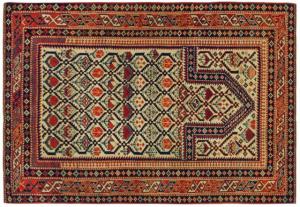 Antique Caucasian Shirvan - Item #  32255 - 4-9 H x 3-10 W -  Circa 1890