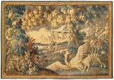 Antique French French Verdure Tapestry - Item #  32256 - 5-6 H x 7-8 W -  Circa 17th Century