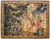 Antique Brussels Brussels Mythological Tapestry - Item #  32258 - 8-0 H x 10-0 W -  Circa 17th Century