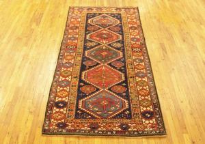 Antique Caucasian Kazak - Item #  32314 - 8-0 H x 4-0 W -  Circa 1920