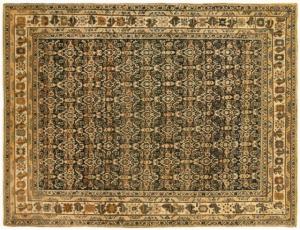 Antique Persian Bidjar - Item #  32383 - 9-7 H x 7-8 W -  Circa 1900