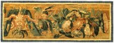 Antique Flemish Flemish Tapestry - Item #  32401 - 4-5 H x 1-8 W -  Circa 17th Century