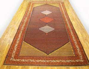 Antique Persian Saraband - Item #  35201 - 19-0 H x 8-6 W -  Circa 1910