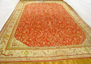 Antique Turkish Oushak - Item #  35202 - 22-6 H x 15-9 W -  Circa 1910