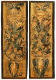 Antique Flemish Flemish Tapestry - Item #  352131,352136 - 5-0 H x 2-0 W -  Circa Late 16th Century