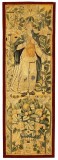Antique Flemish Flemish Tapestry - Item #  352145 - 5-0 H x 2-0 W -  Circa 17th Century