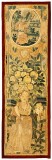 Antique Flemish Flemish Tapestry - Item #  352146 - 5-0 H x 2-0 W -  Circa 17th Century