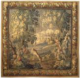 Period Antique French Tapestry - Item #  35507 - 8-10 H x 9-7 W -  Circa 18th Century