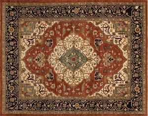 New Indian Reproduction Tabriz - Item #  37049 - 20-10 H x 14-3 W -  Circa New