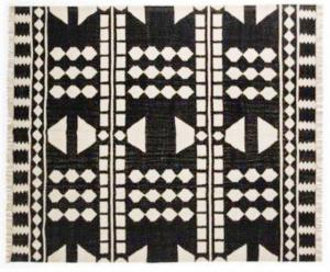 New Pakistan Flat Weave - Item #  45074 - 2-0 H x 2-0 W -  Circa New