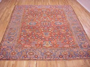 Antique Persian Heriz - Item #  29942 - 11-2 H x 9-1 W -  Circa 1920